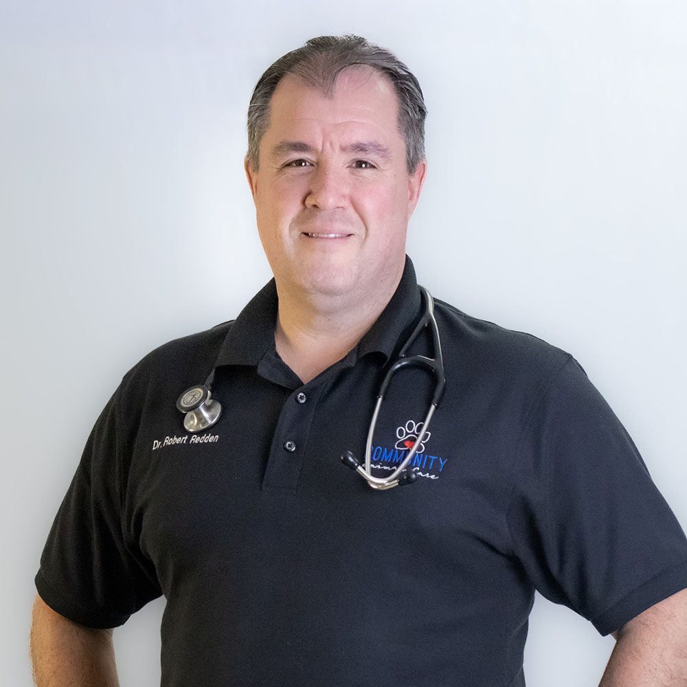 Dr. Robert Redden with his hands on his hips