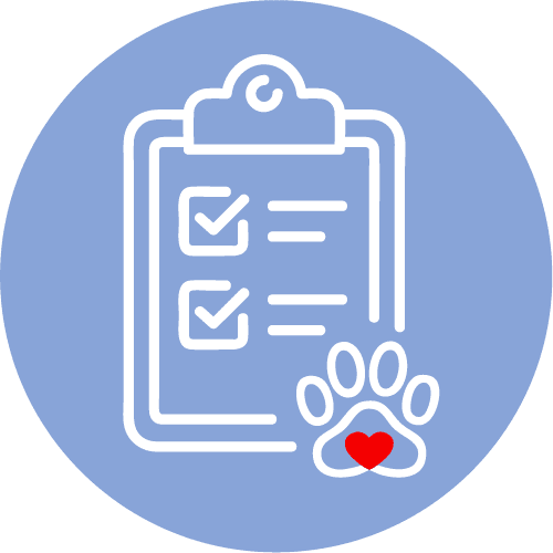Wellness Clipboard Heart Icon